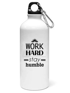 Work Hard - Sipper bottle of illustration designs